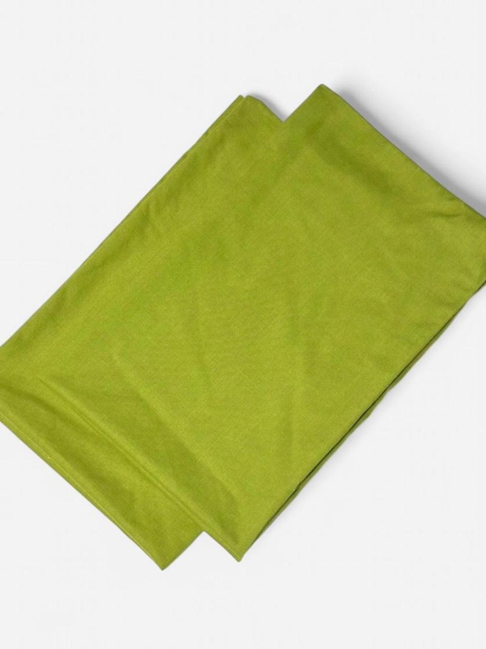 Vintage Avocado Green Pillow Cases, 70s, Set of Two, Truprest, Tex Made